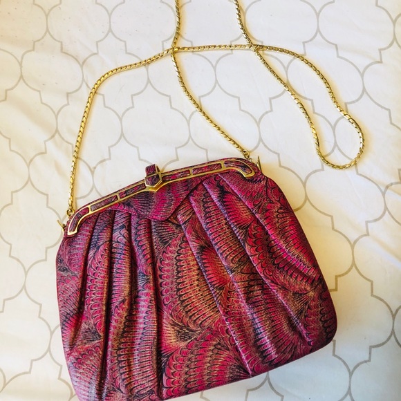 Judith Leiber Handbags - Judith Leiber Vintage Python Bag